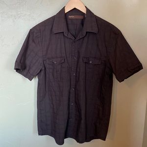 Used, Good Condition Men’s Perry Ellis, Large Short Sleeved Shirt